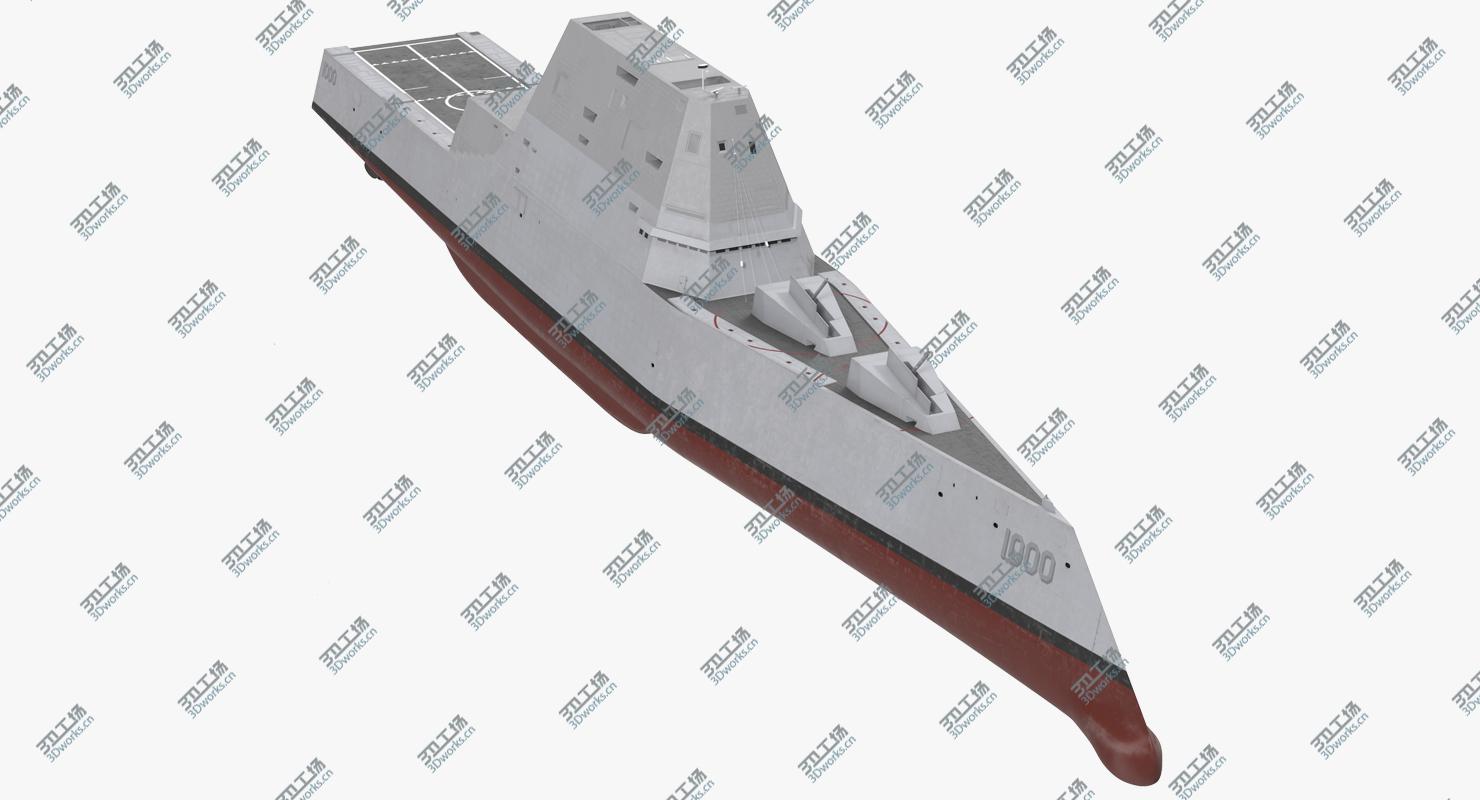 images/goods_img/2021040165/Zumwalt Class Destroyer US Stealth Ship/2.jpg